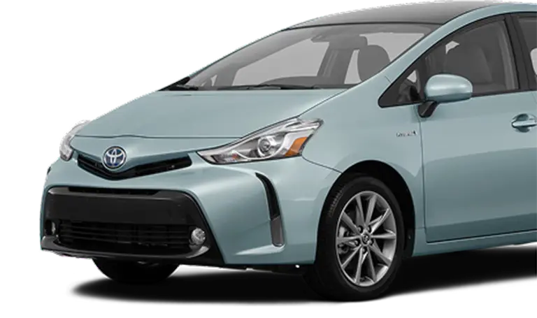 Toyota Prius V 2015 — просторный гибрид для комфортных поездок  – monovolum hibrid spațios pentru taxi