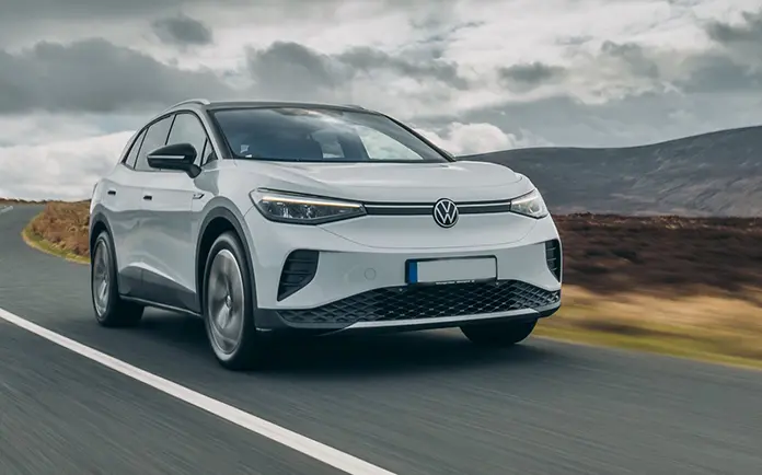 Volkswagen ID.4 – automobil electric Daxi Taxi în cursă